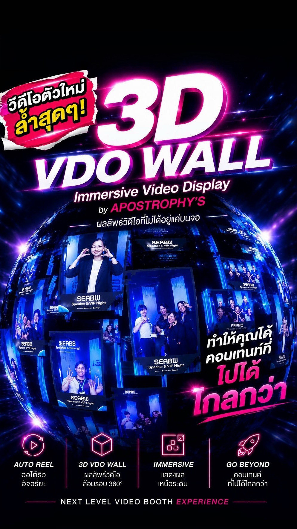 3D Wall Add-on event add-on