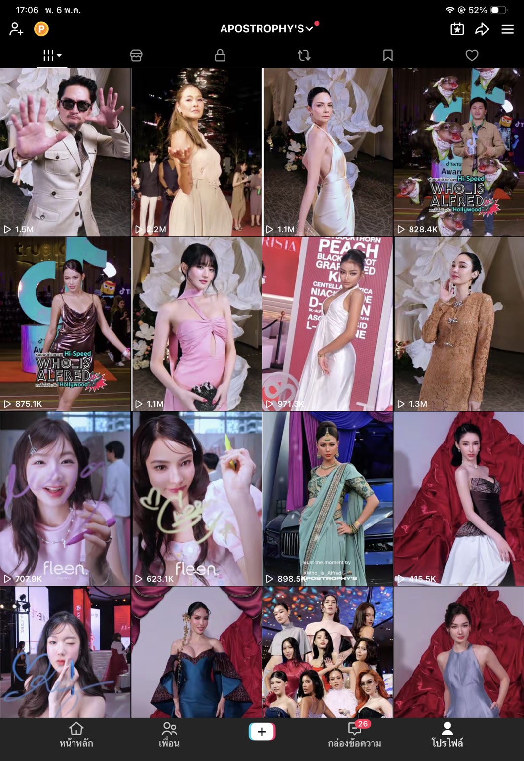 VDO Booth social content examples from real events in Thailand